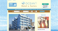 Desktop Screenshot of ocean1hotel.com